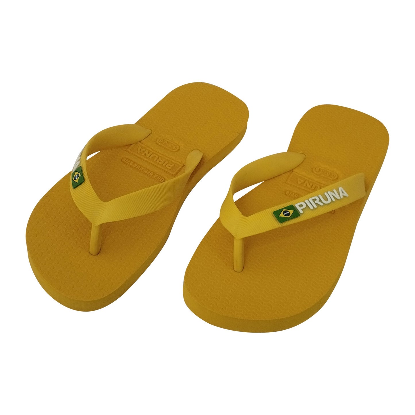 Unisex Flip Flop Sandal - Design:Yellow - Name: Yellow