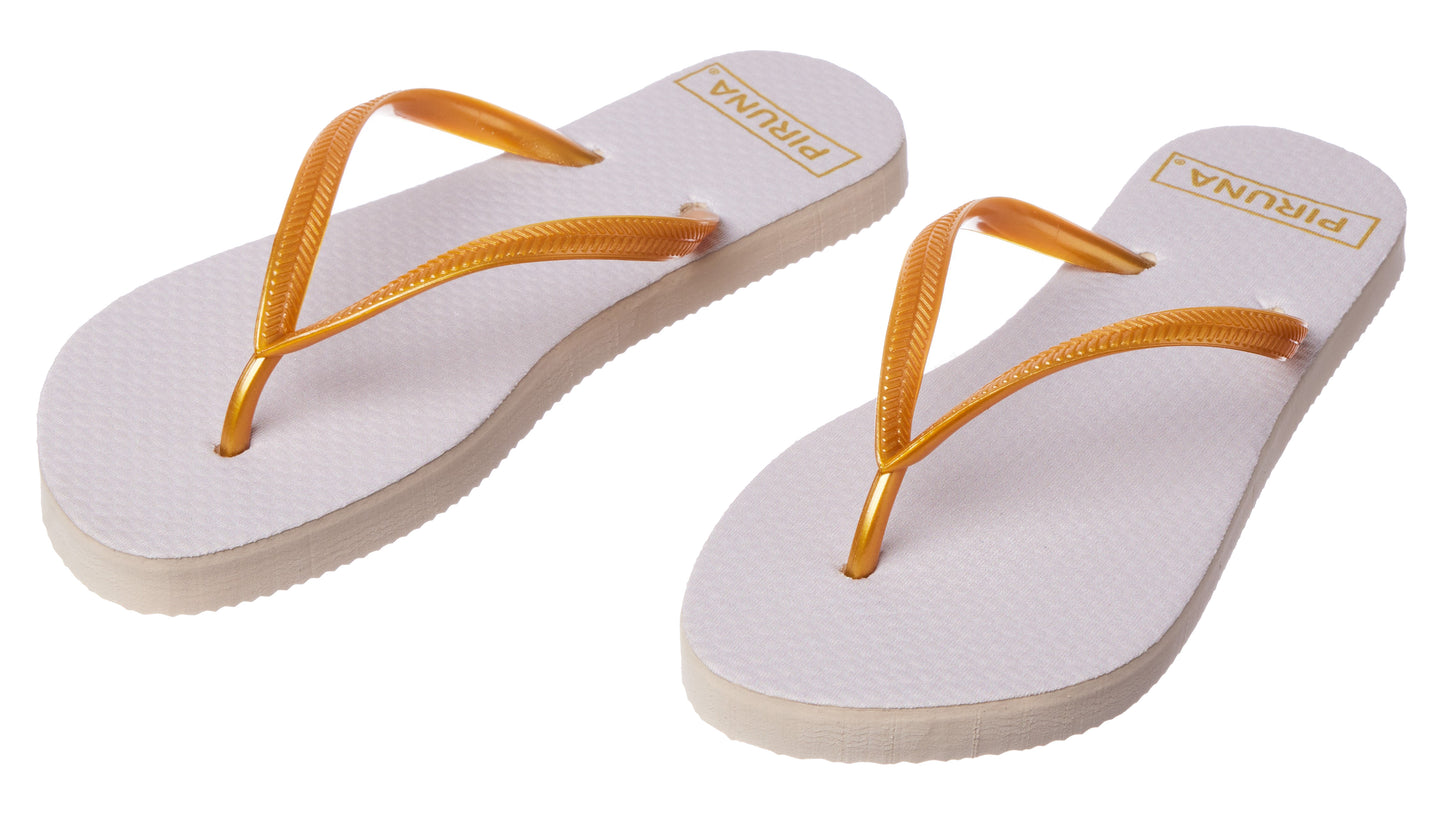 Brazilian Flip Flops - B0002- GOLD SIMPLE