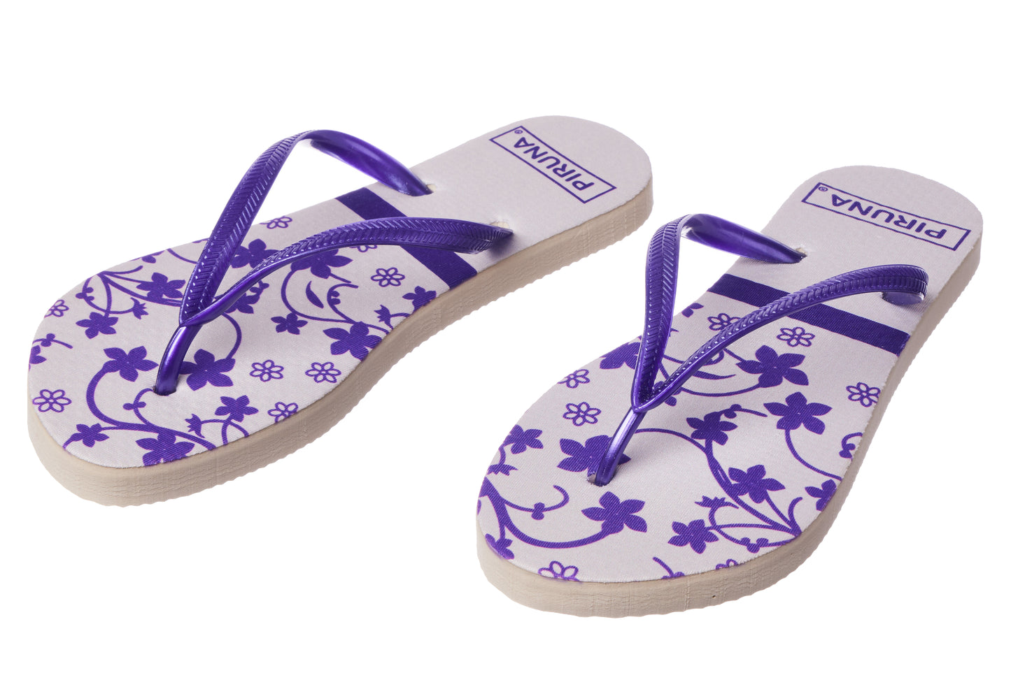 Brazilian Flip Flops - B0020 - FLOWER VIOLET