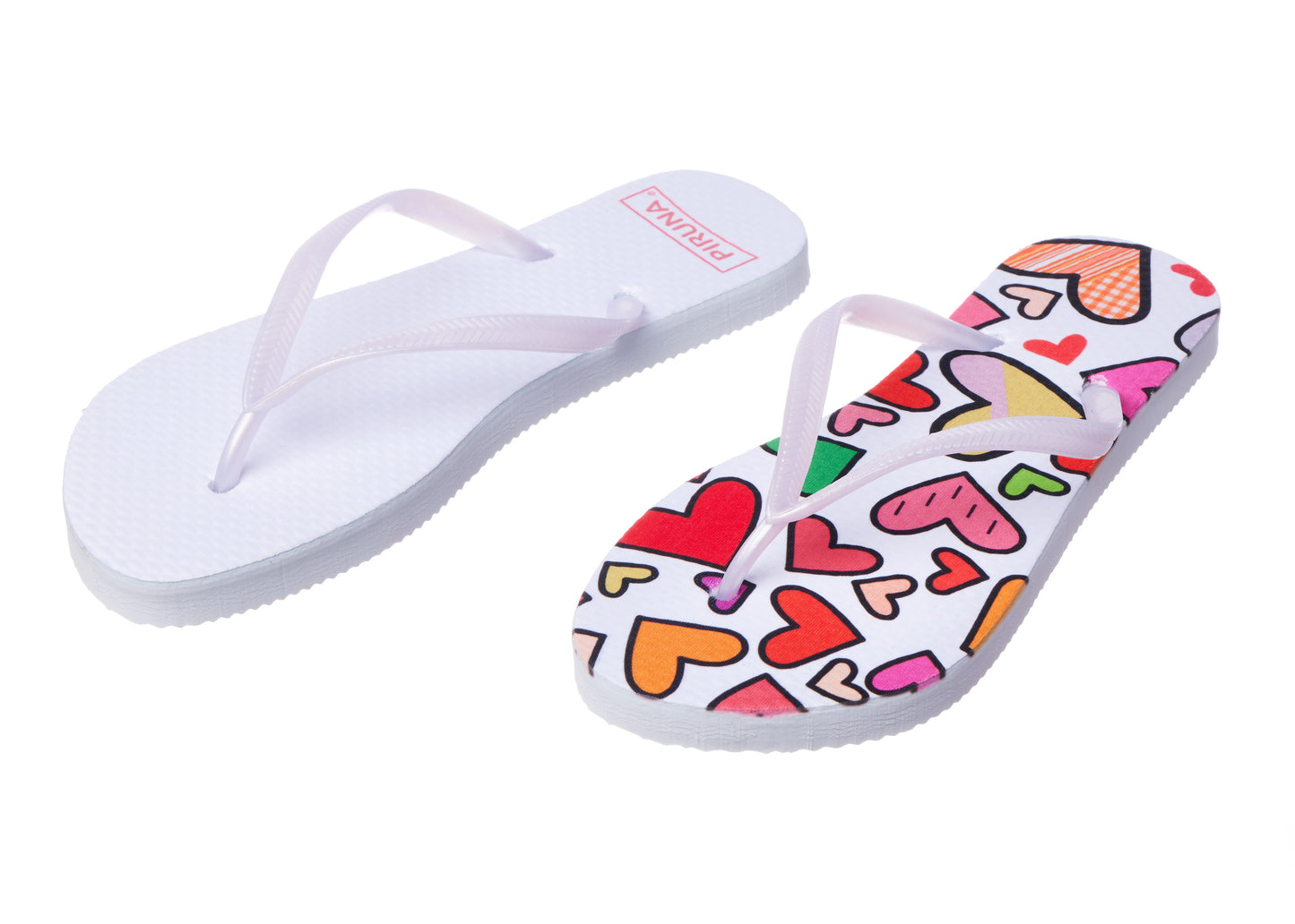 Brazilian Flip Flops - B0029-HEART COLORS