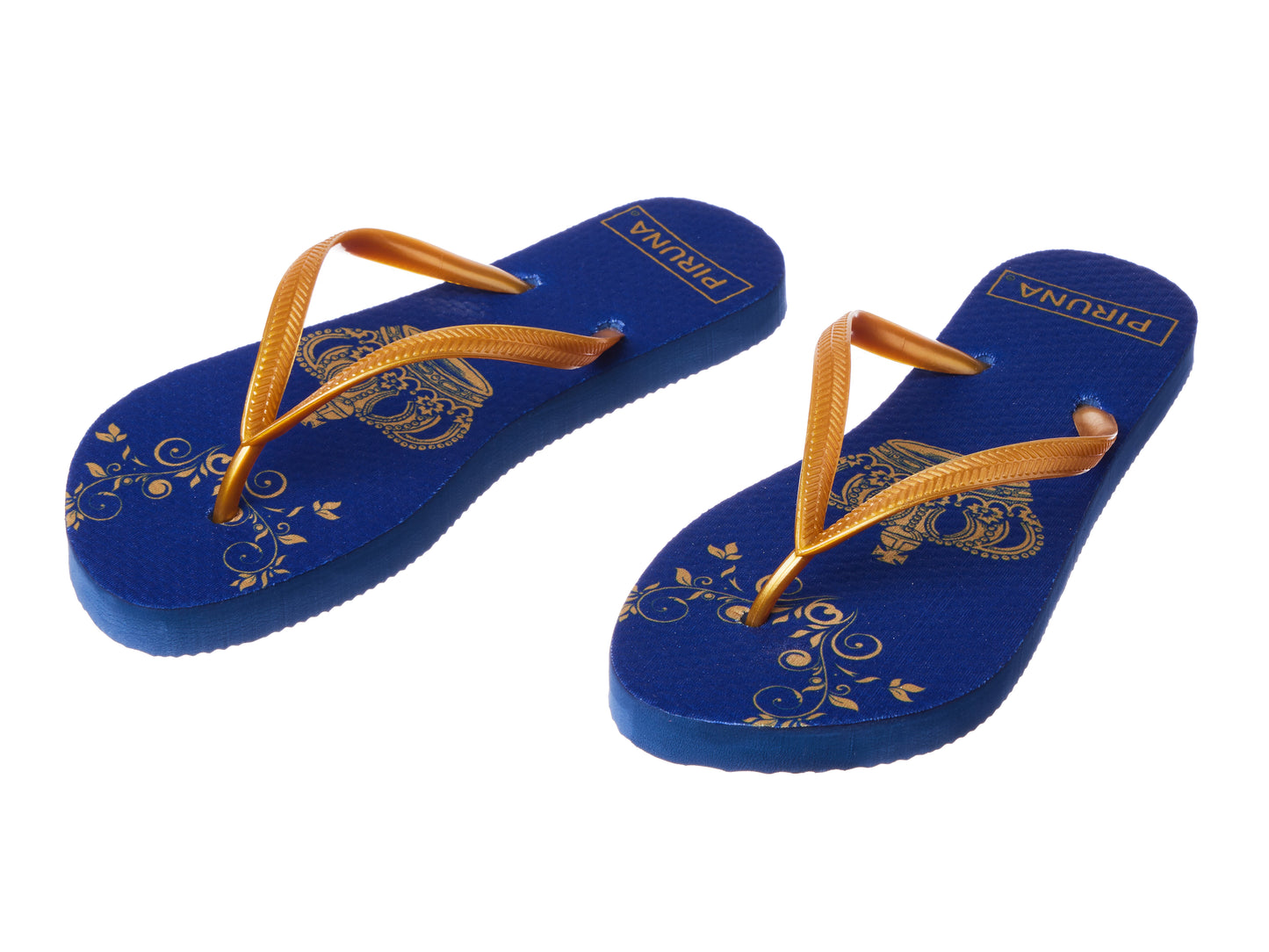 Brazilian Flip Flops - B0042 - GOLD CROWN