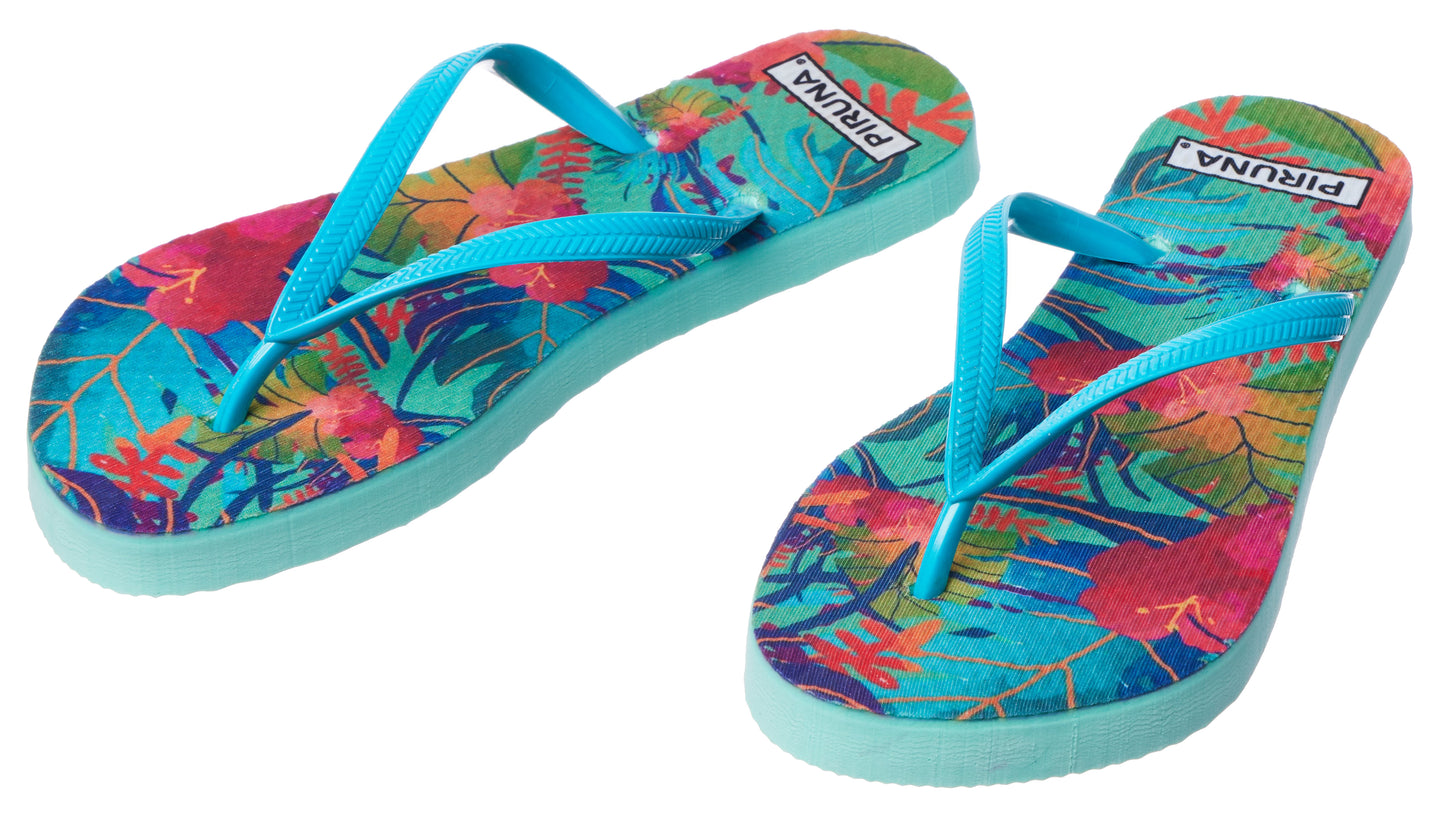 Brazilian Flip Flops - B0044 - SPRING HIBISCUS