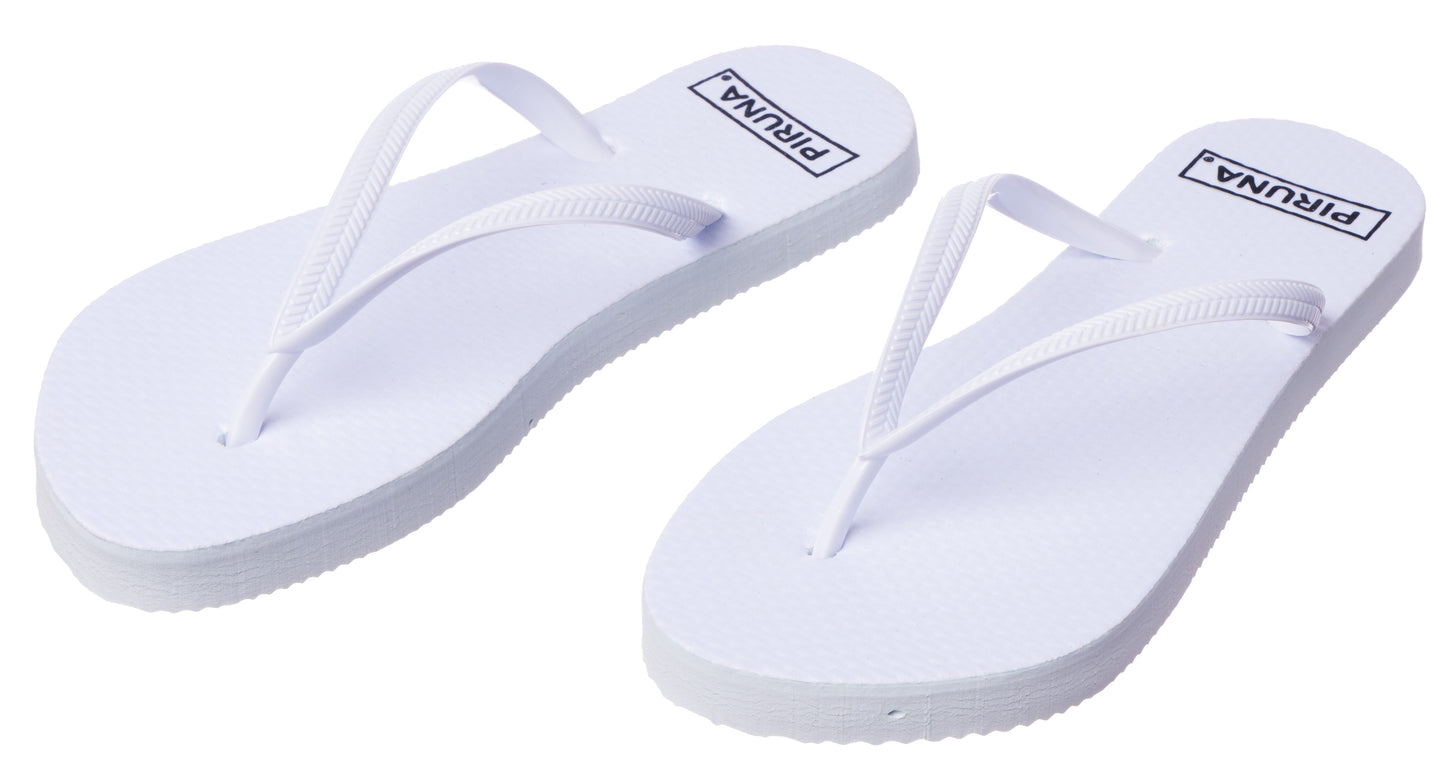 Brazilian Flip Flops - B0079-WHITE