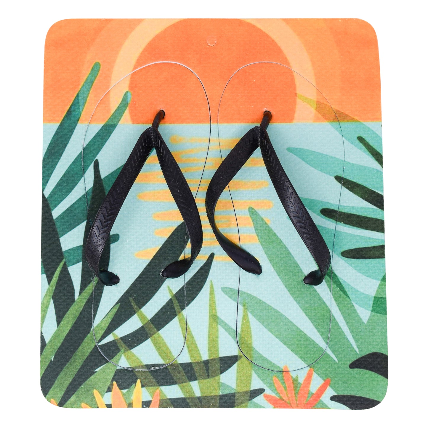 Unisex Flip Flops Sandal - Wall Art -Design: Cut Out Flip Flops - Name: HAWAI 5