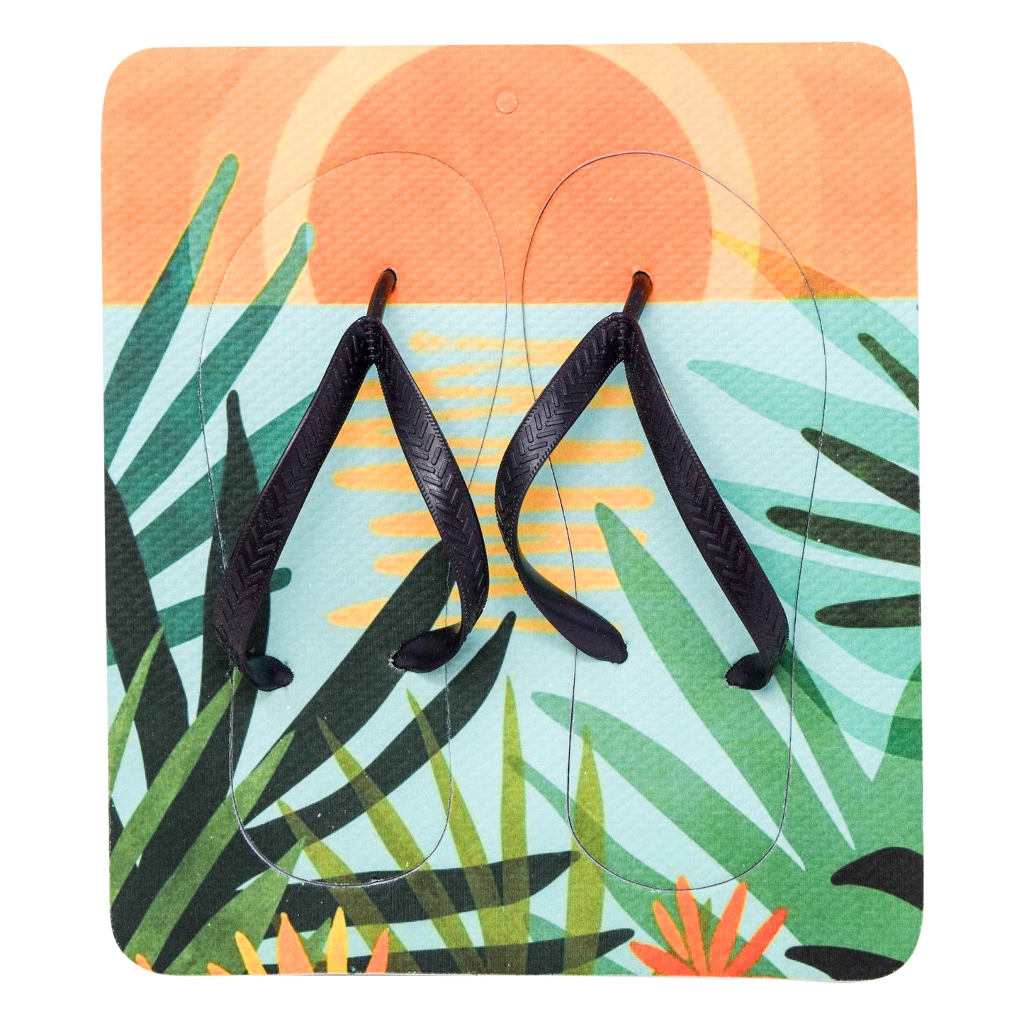 Unisex Flip Flops Sandal - Wall Art -Design: Cut Out Flip Flops - Name: HAWAI 5
