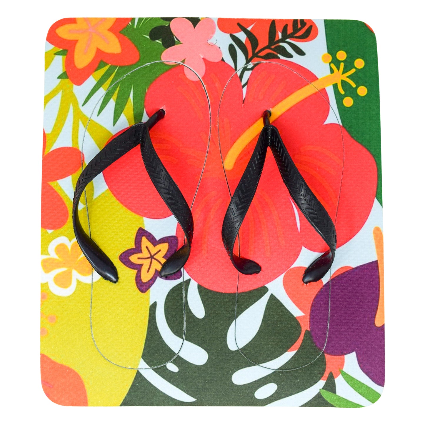 Unisex Flip Flops Sandal - Wall Art -Design: Cut Out Flip Flops - Name: IBISCUS
