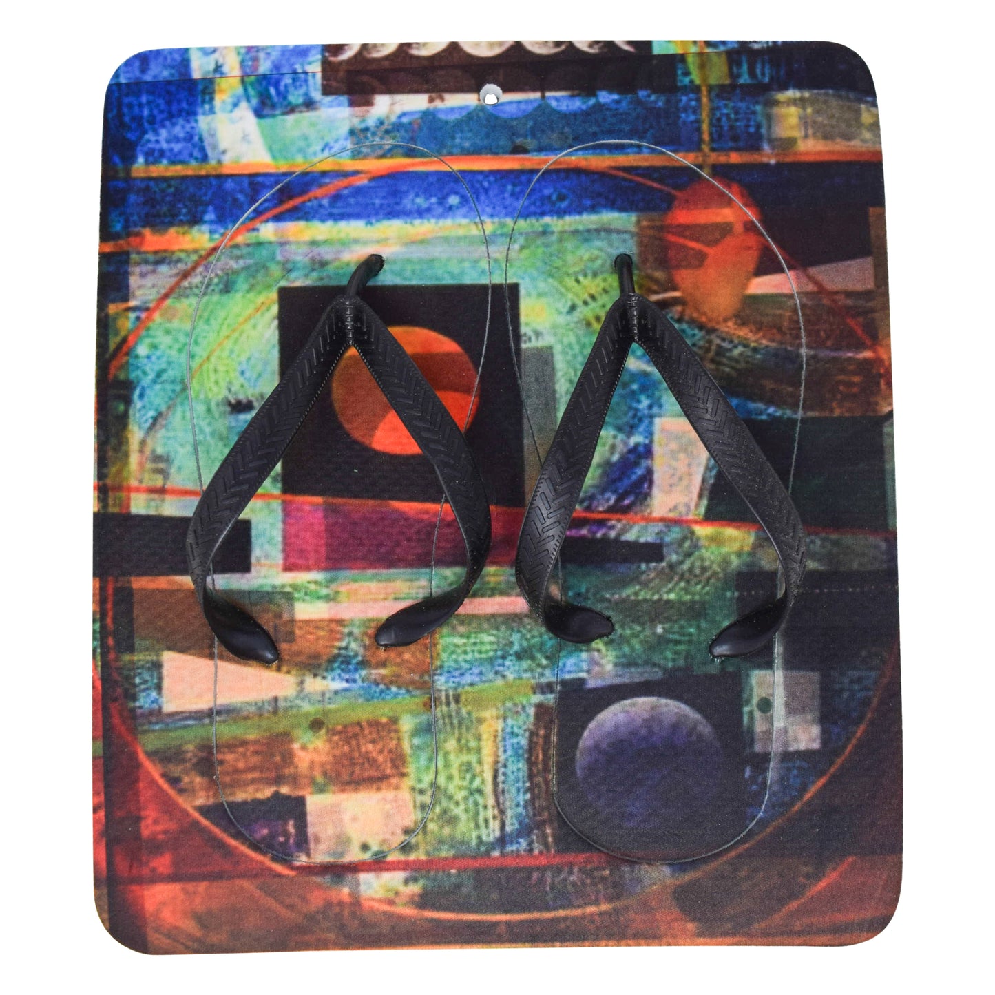 Unisex Flip Flops Sandal - Wall Art -Design: Cut Out Flip Flops - Name: KEY WEST 3