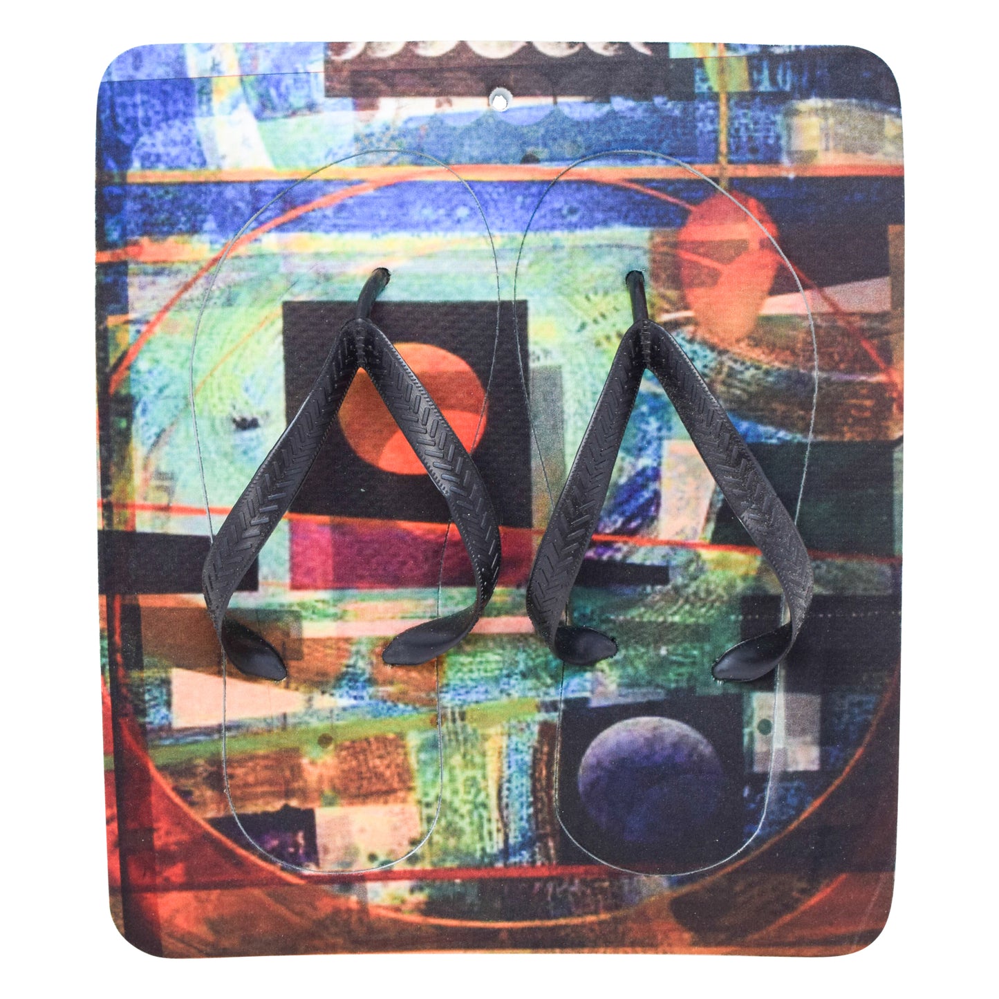 Unisex Flip Flops Sandal - Wall Art -Design: Cut Out Flip Flops - Name: KEY WEST 3