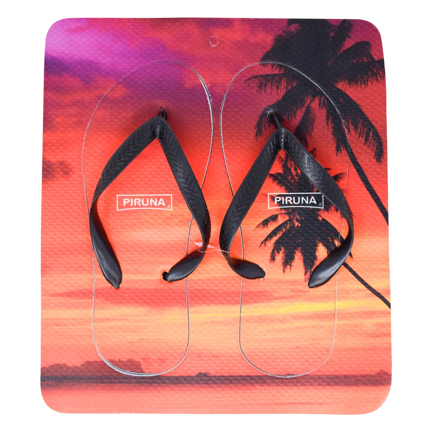 Unisex Flip Flops Sandal - Wall Art -Design: Cut Out Flip Flops - Name: SUNSET 1