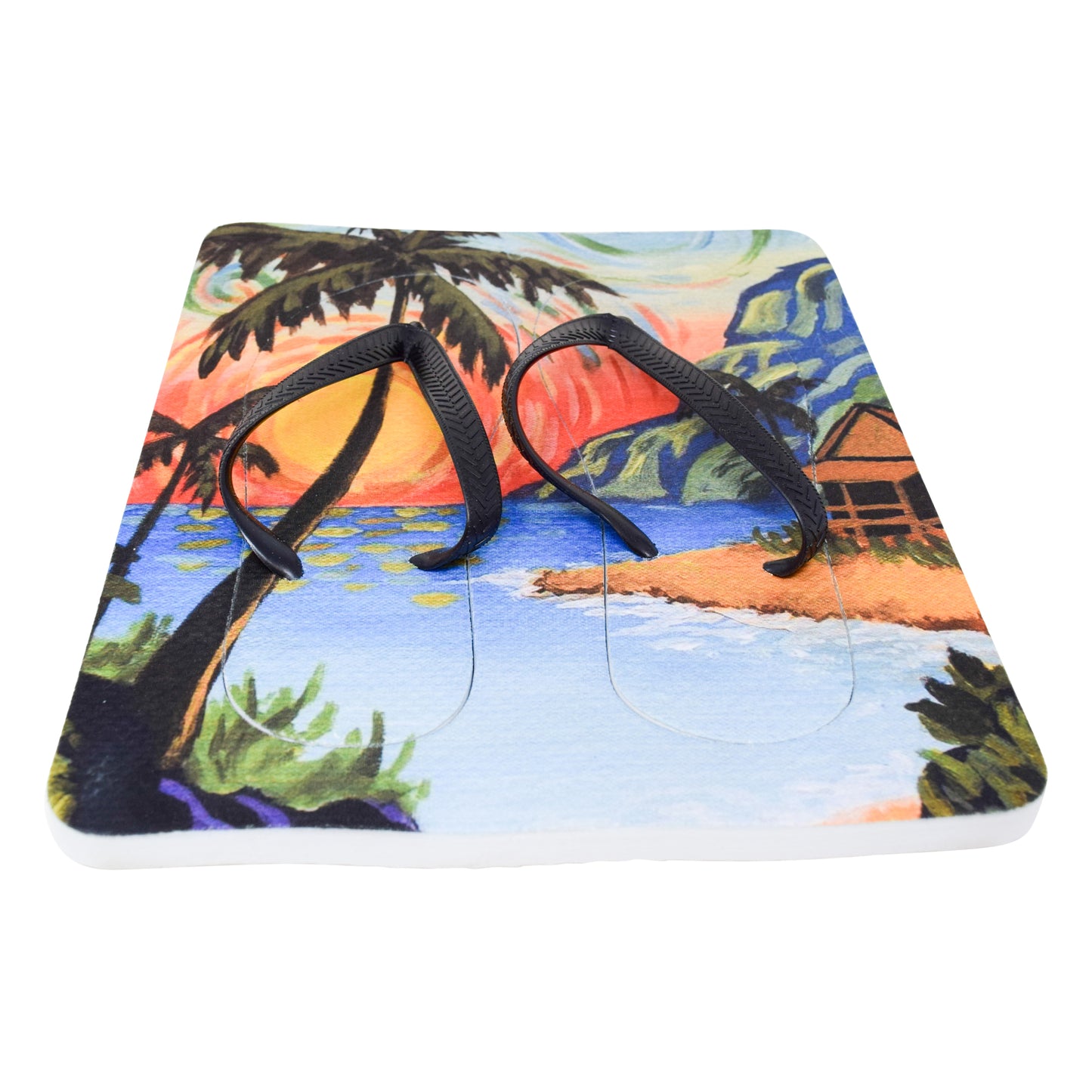 Unisex Flip Flops Sandal - Wall Art -Design: Cut Out Flip Flops - Name: HAWAI 8