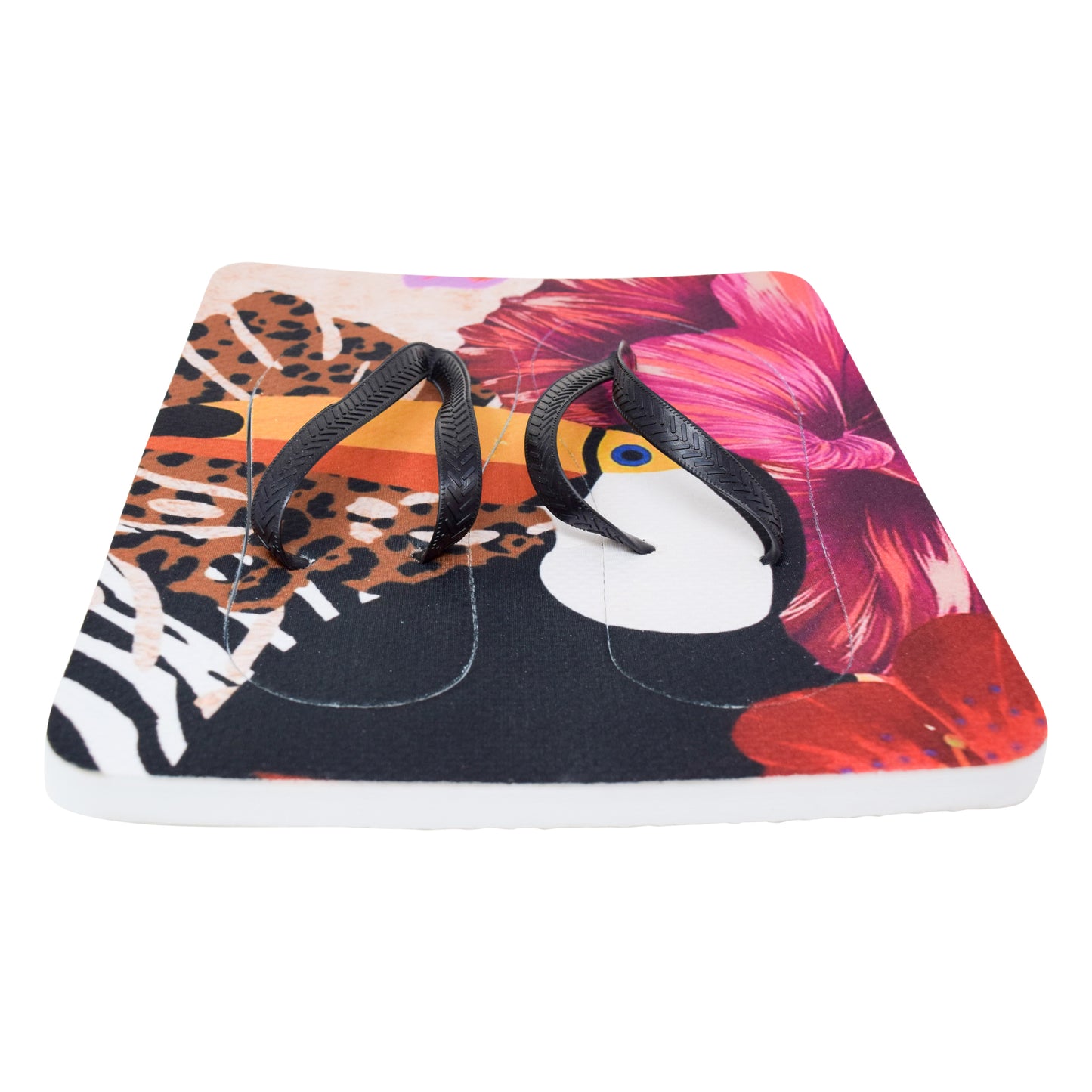 Unisex Flip Flops Sandal - Wall Art -Design: Cut Out Flip Flops - Name: TUCAN 2