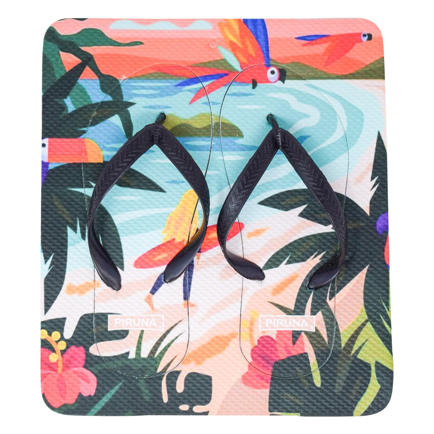 Unisex Flip Flops Sandal - Wall Art -Design: Cut Out Flip Flops - Name: HAWAI 3