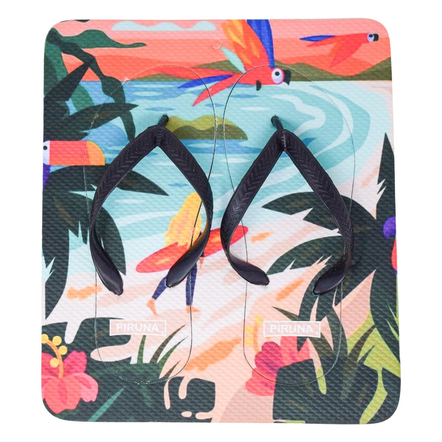 Unisex Flip Flops Sandal - Wall Art -Design: Cut Out Flip Flops - Name: HAWAI 3