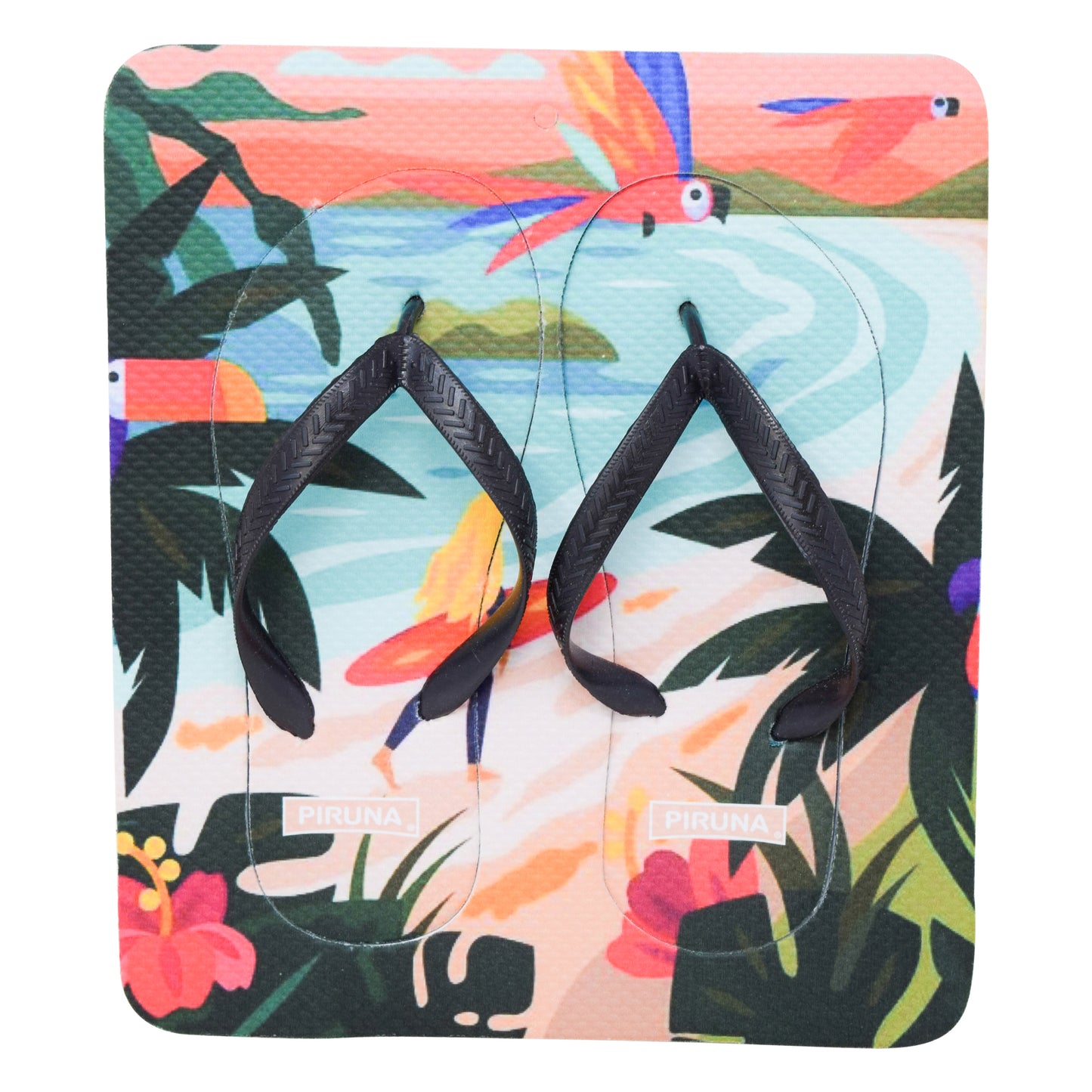 Unisex Flip Flops Sandal - Wall Art -Design: Cut Out Flip Flops - Name: HAWAI 3