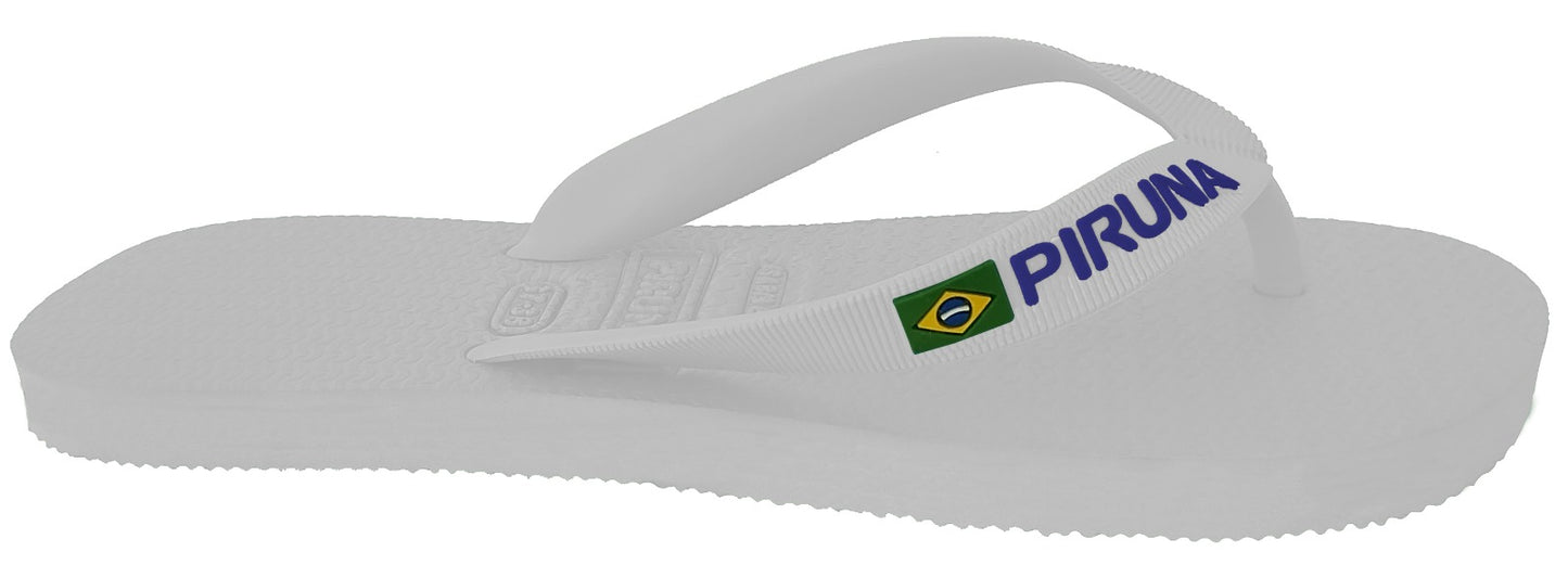 Unisex Flip Flop Sandal - Design: White - Name: White