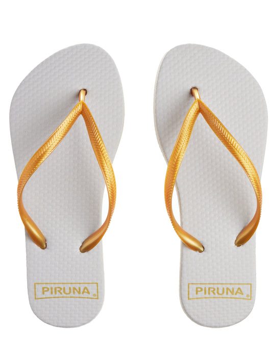 Brazilian Flip Flops - B0002- GOLD SIMPLE