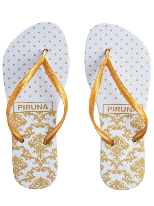 Brazilian Flip Flops - B0003-GOLD POINT