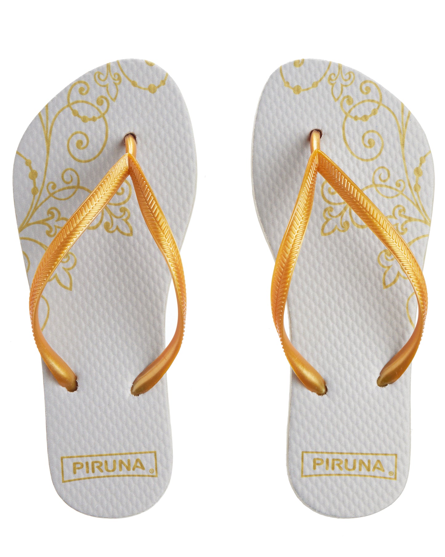 Brazilian Flip Flops - B0006-GOLD LIRIUM