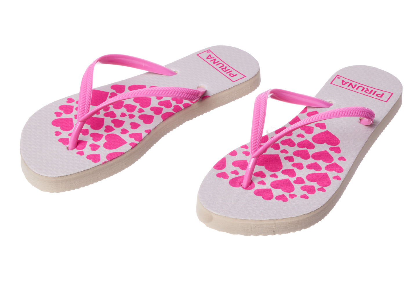 Brazilian Flip Flops - B0028 - HEART BUBBLES