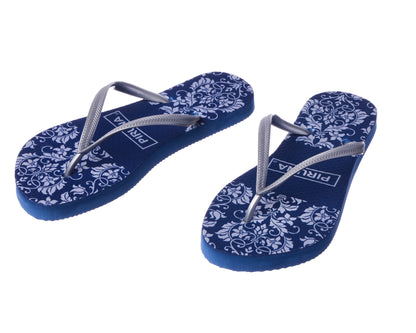 Brazilian Flip Flops - B0036 - SILVER INTRICATE