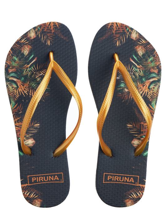 Brazilian Flip Flops - B0037 - NIGHT PALM