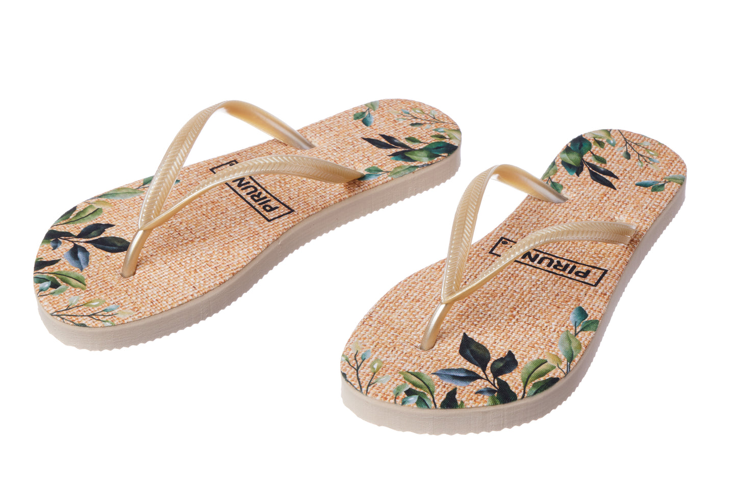 Brazilian Flip Flops - B0041 - NATURAL LEAVES