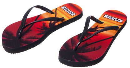 Brazilian Flip Flops - B0048 - SUNSET PALM