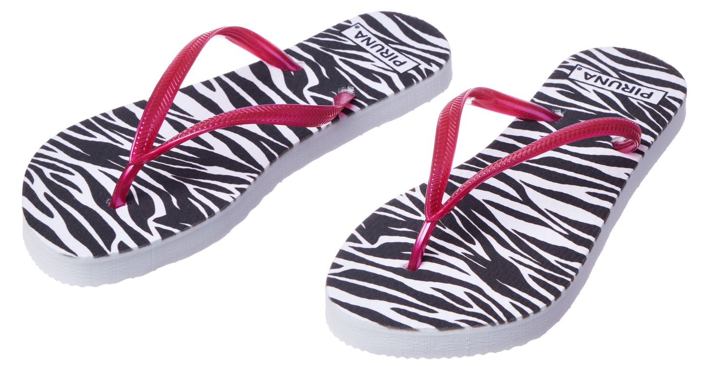 Brazilian Flip Flops - B0050 - ZEBRA