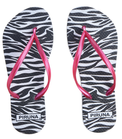 Brazilian Flip Flops - B0050 - ZEBRA