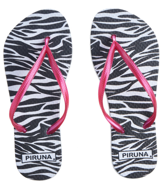 Brazilian Flip Flops - B0050 - ZEBRA