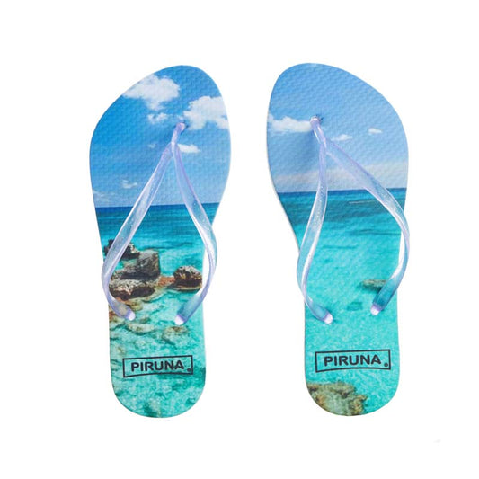 Piruna Flip Flops Beach Relaxed Fit Waterproof Sandals for Men and Women