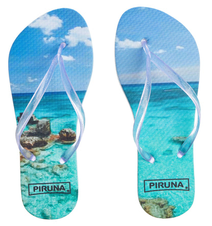 Brazilian Flip Flops - B0064 - BERMUDA ROCKS