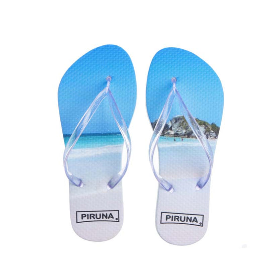 Piruna - Unisex Comfort Flip Flops -  Beach and sea