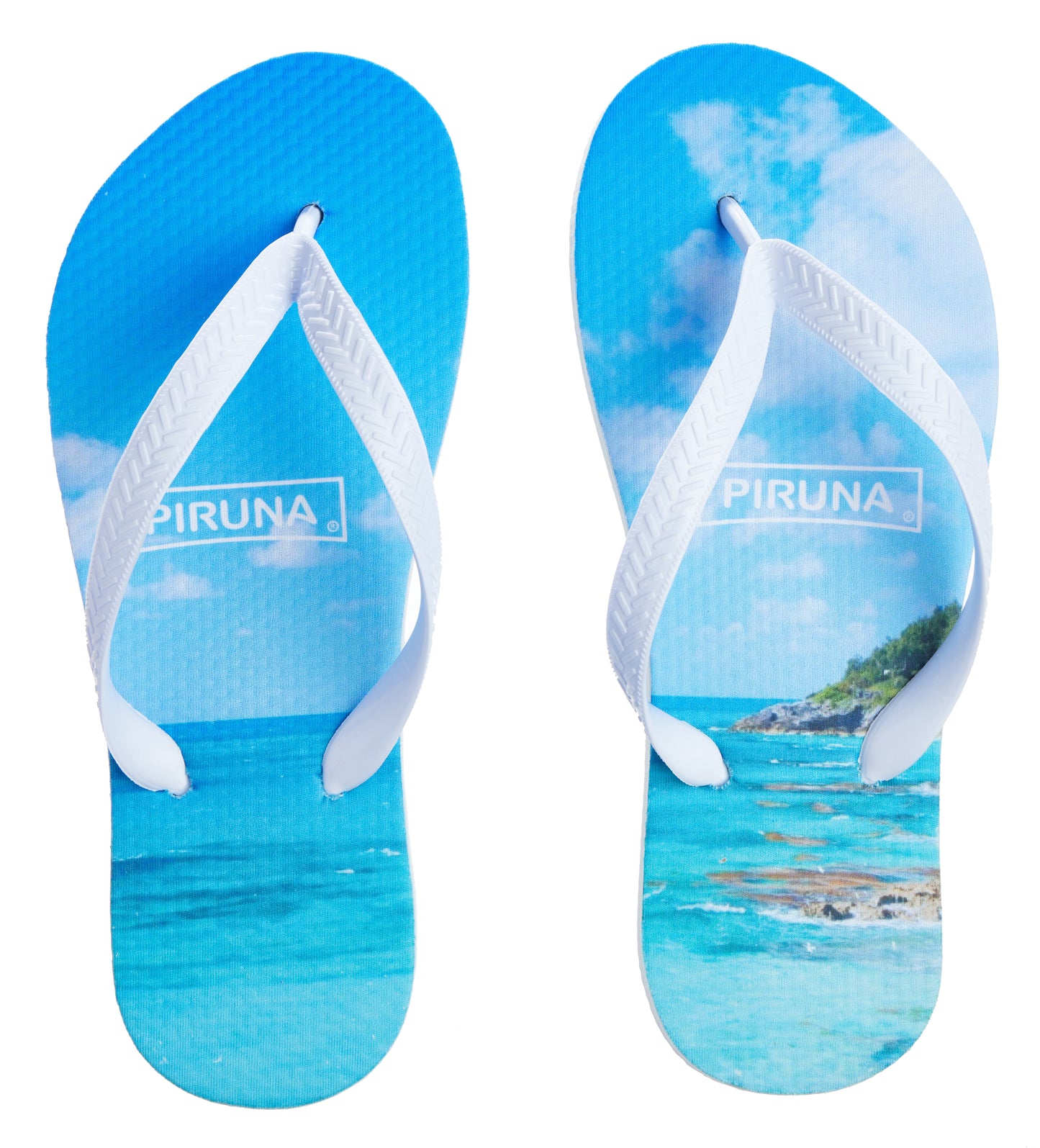 Brazilian Flip Flops - B0068 - BERMUDA SKY