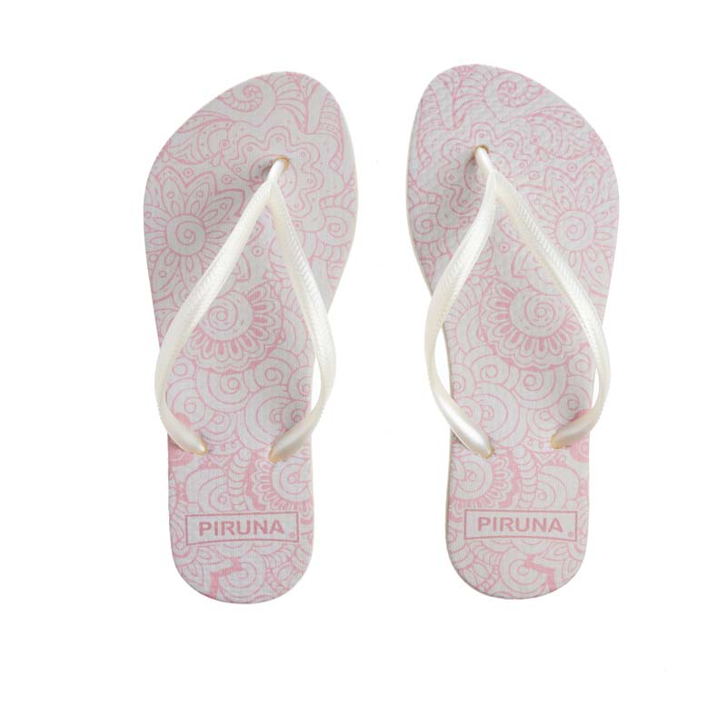Piruna Flip Flops Pink Casual Light Everyday Sandals for Men and Women