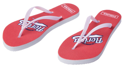 Brazilian Flip Flops - B0081- FLORIDA RED