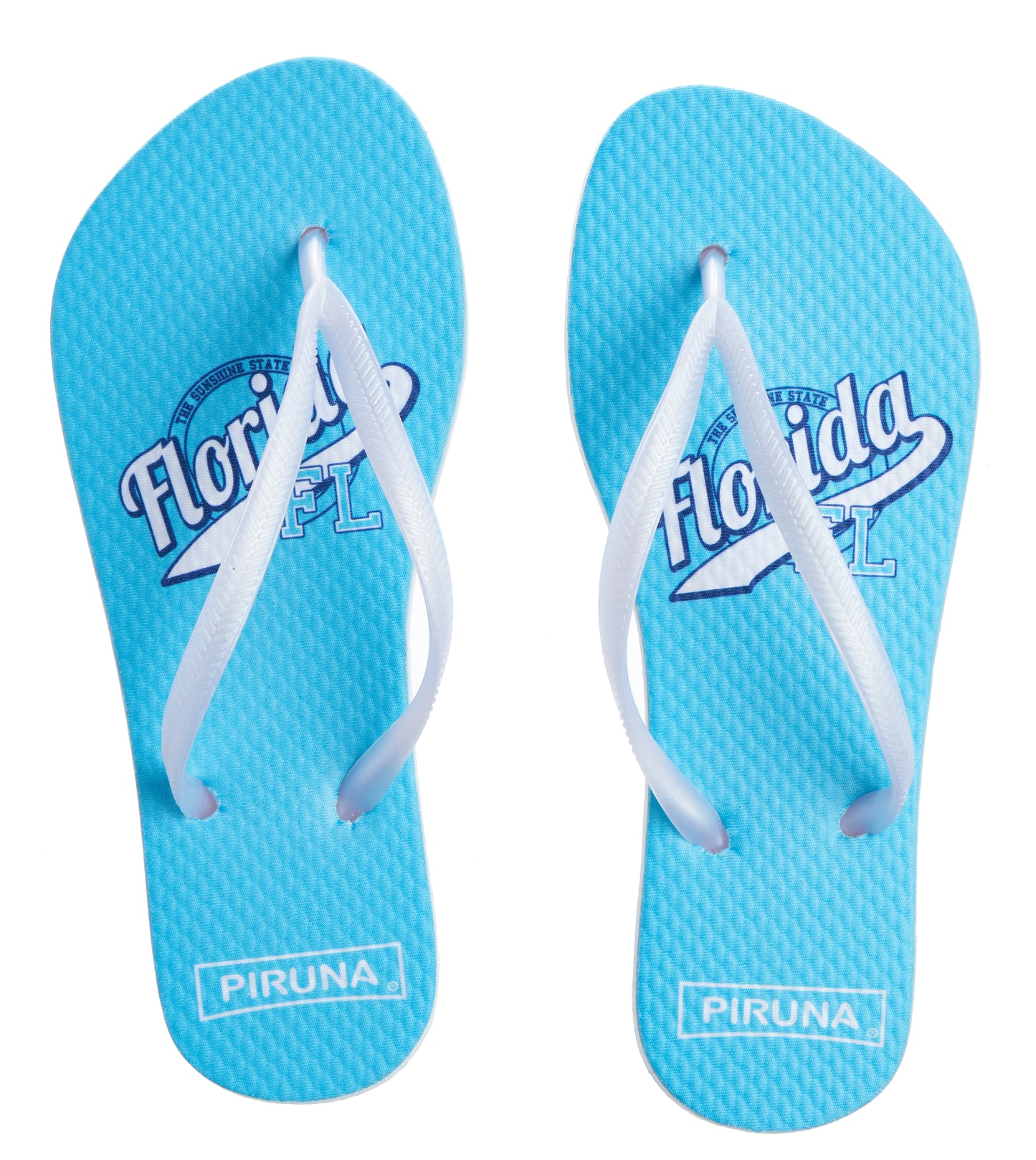 Brazilian Flip Flops - B0082- FLORIDA LIGHTBLUE