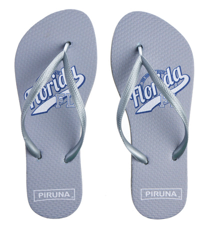 Brazilian Flip Flops - B0084- FLORIDA GREY