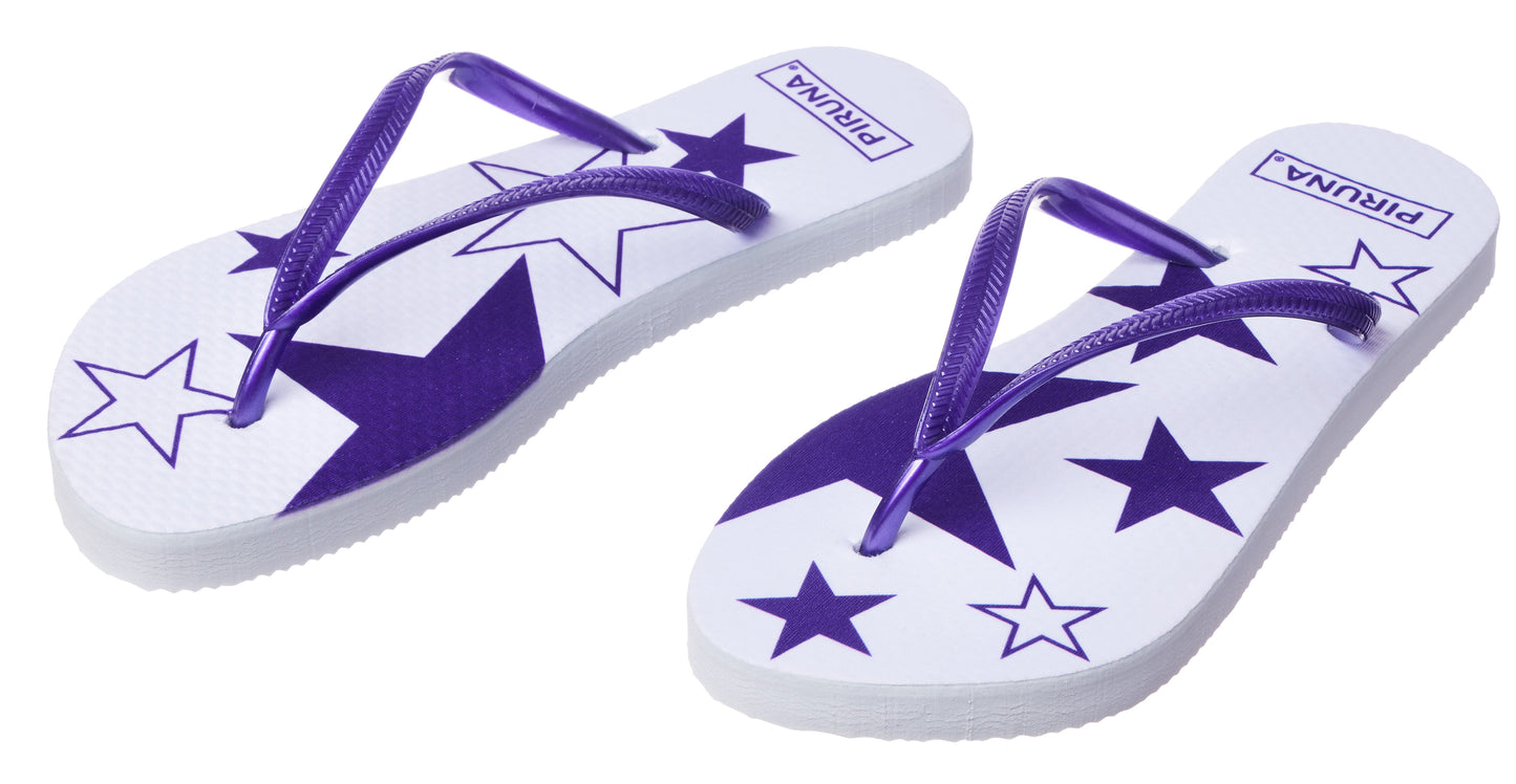 Brazilian Flip Flops - B0095 - VIOLET STAR