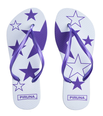 Brazilian Flip Flops - B0095 - VIOLET STAR