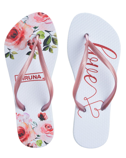 Brazilian Flip Flops - B0071- ROSE LOVE