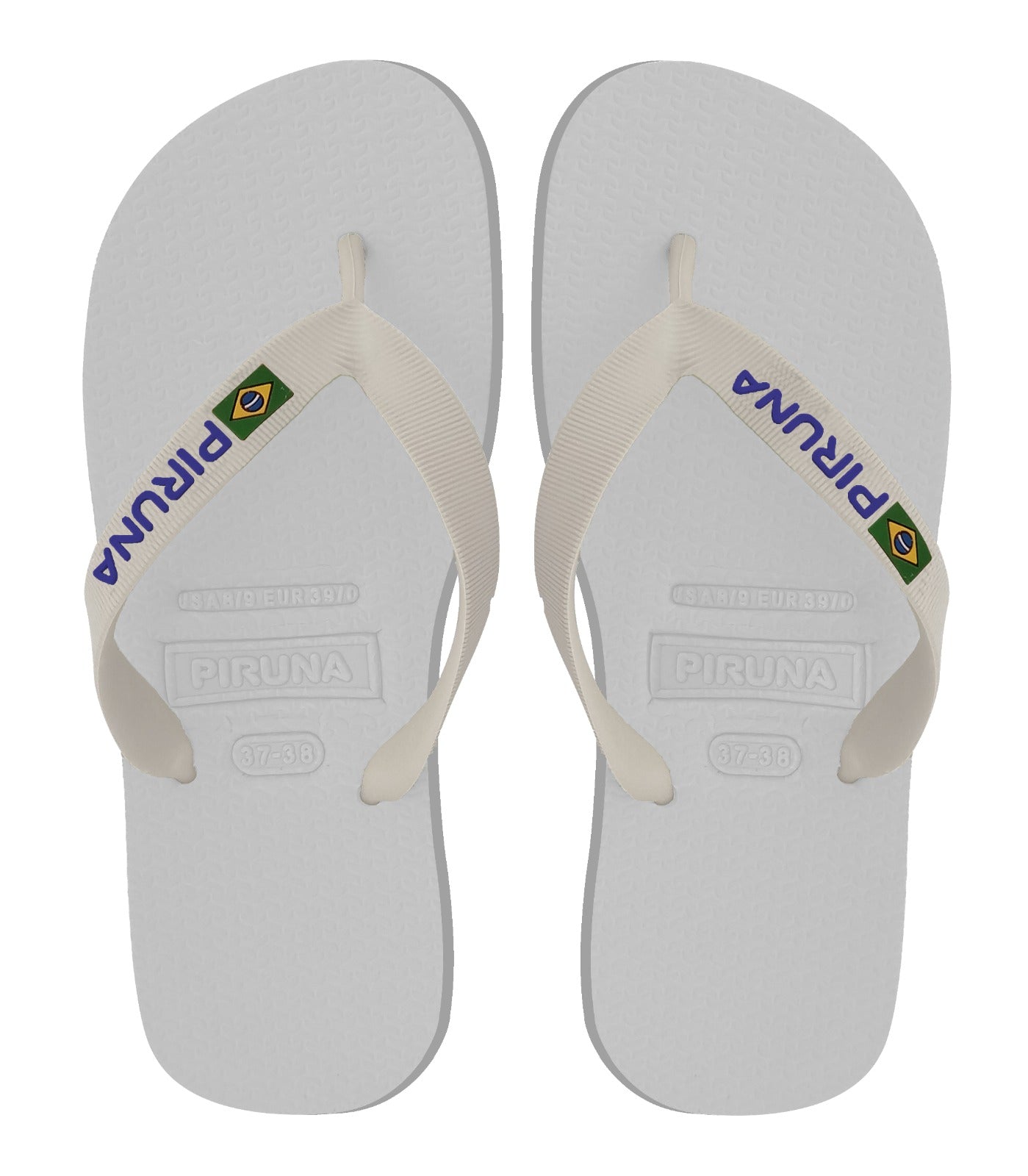 Unisex Flip Flop Sandal - Design: White - Name: White