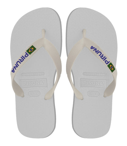 Unisex Flip Flop Sandal - Design: White - Name: White