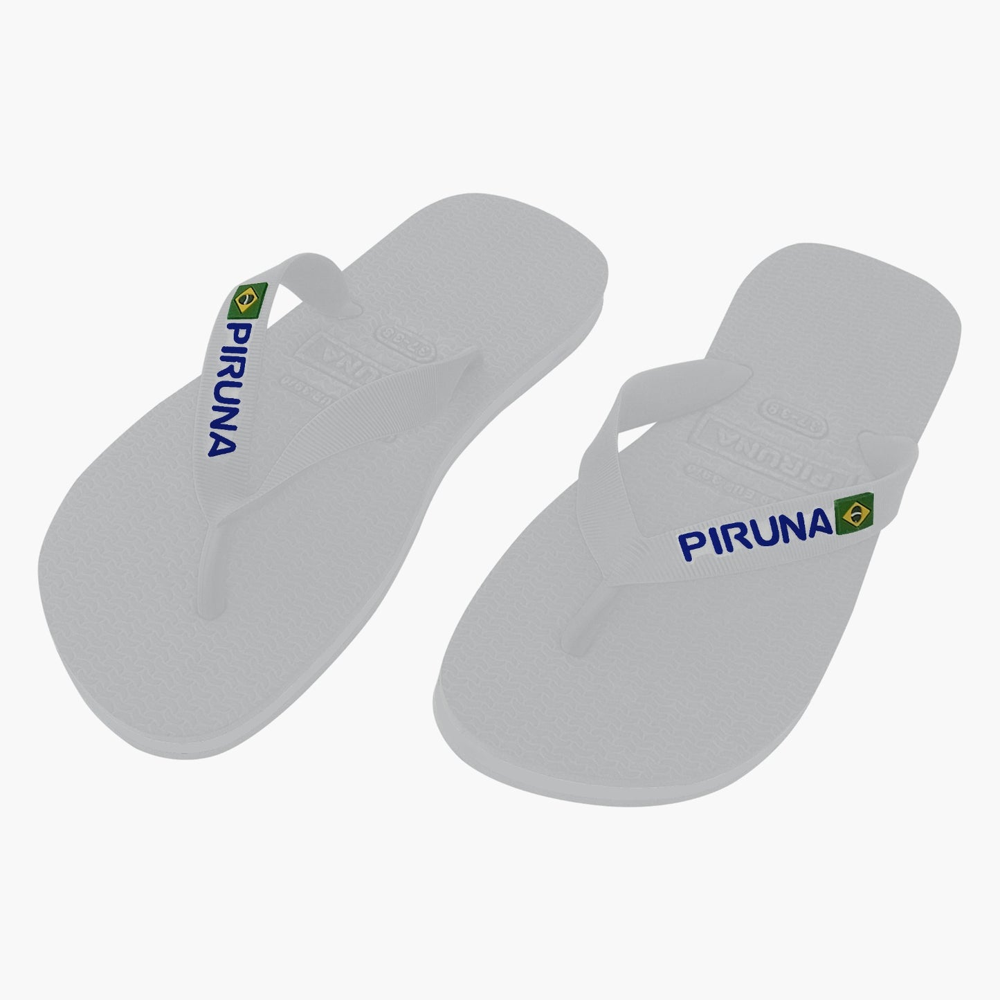 Unisex Flip Flop Sandal - Design: White - Name: White