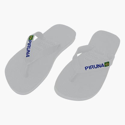 Unisex Flip Flop Sandal - Design: White - Name: White