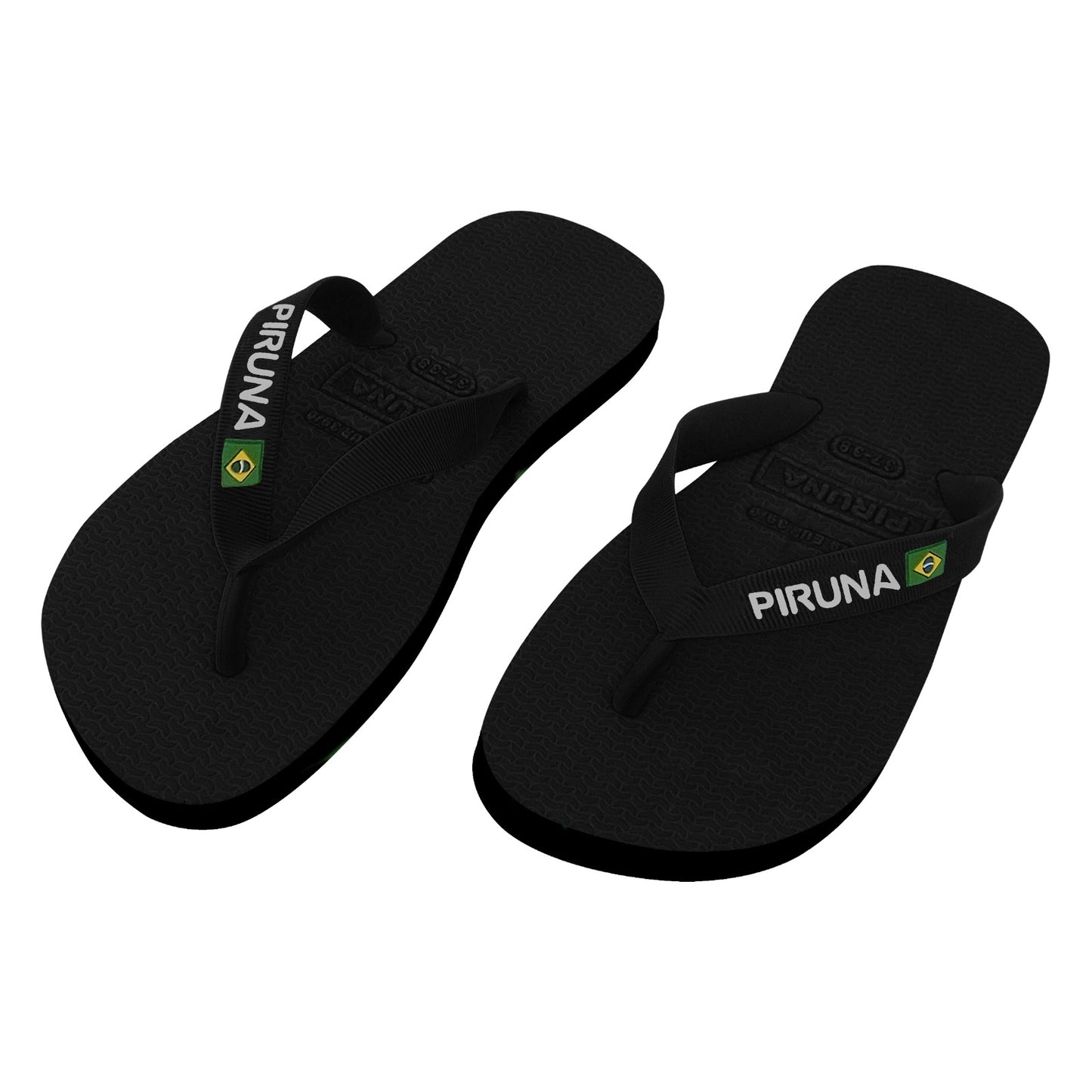 Unisex Flip Flop Sandal - Design: Black - Name: Black