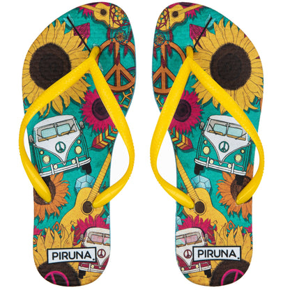 Brazilian Flip Flops - B0054-PEACELOVE